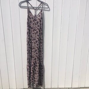Flynn Skye Paisley Floral Print Racerback Maxi Dress